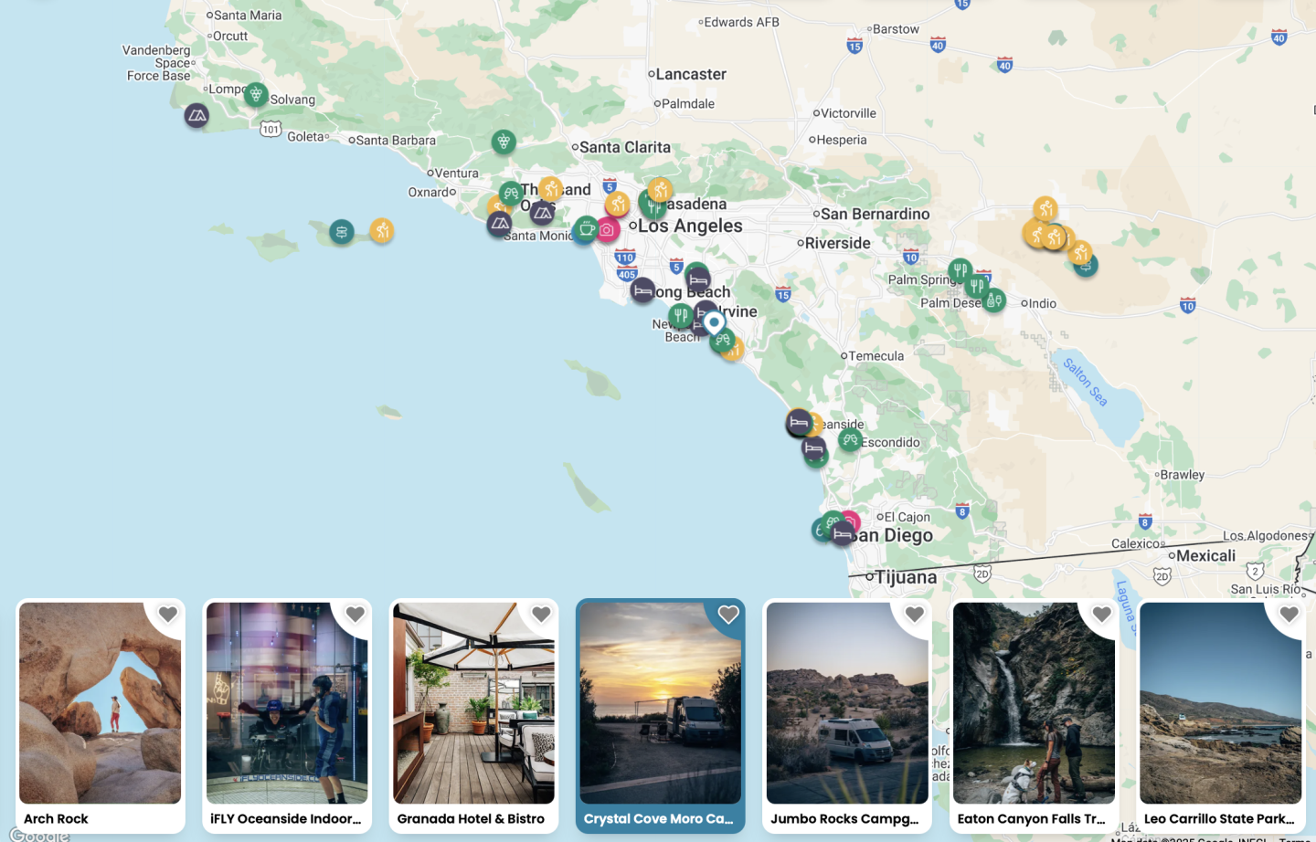 Crystal Cove State Park California